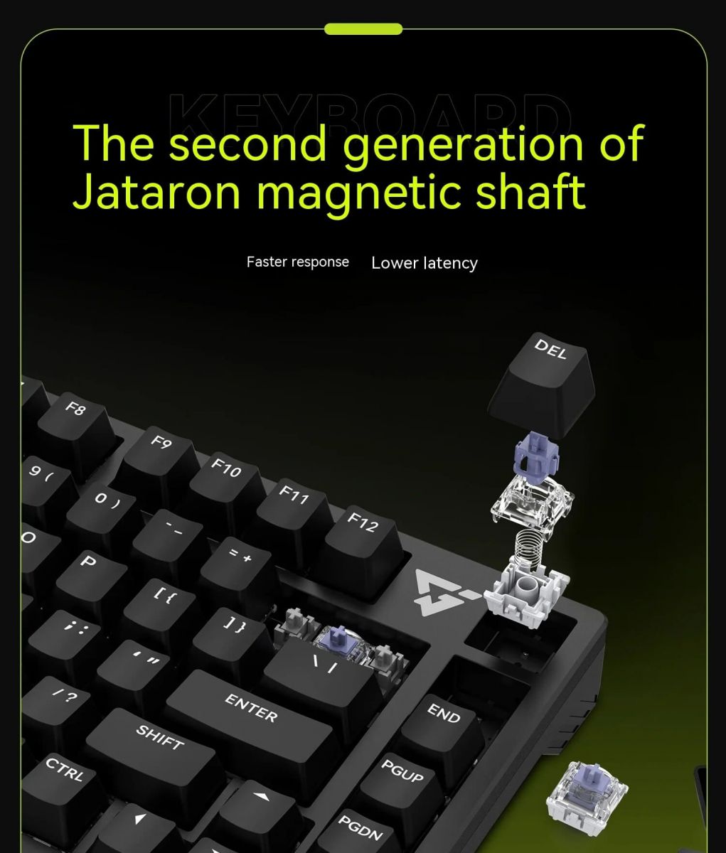 Bàn phím VGN VXE ATK75 White | Magnetic Switch - Rapid Trigger